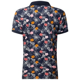 Многоцветна мъжка поло тениска от бамбук