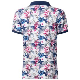 Многоцветна мъжка поло тениска от бамбук