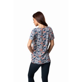 Многоцветна дамска блуза от бамбук