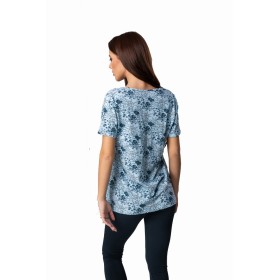 Многоцветна дамска блуза от бамбук