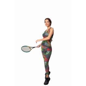 Многоцветен дамски спортен екип от бамбук